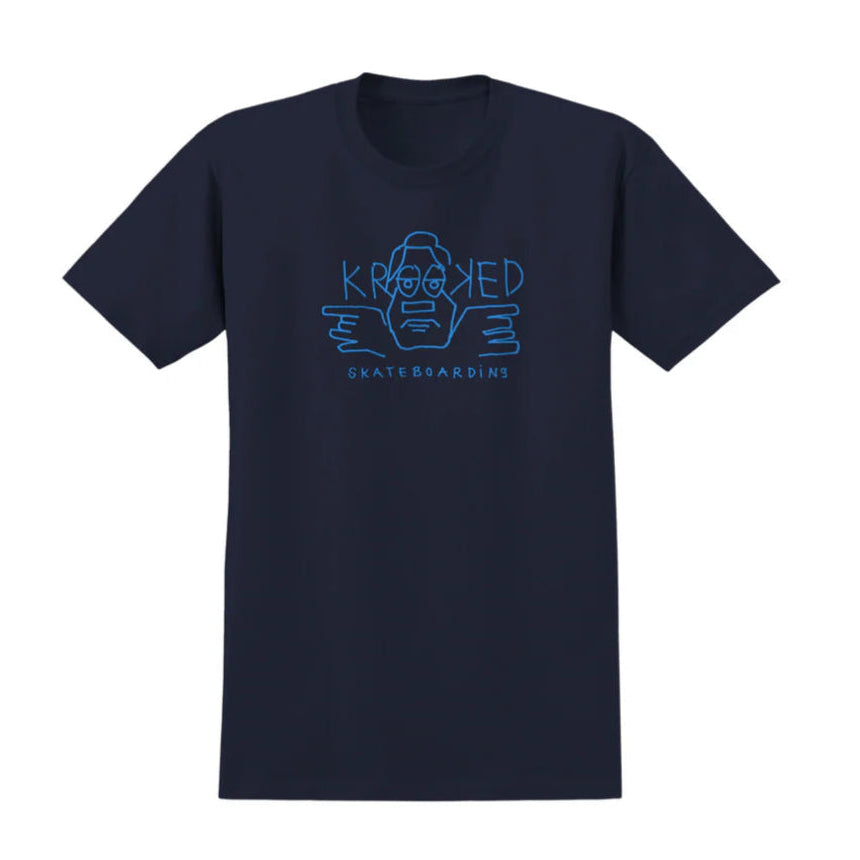 Krooked | Tee | Arketype Raw Navy