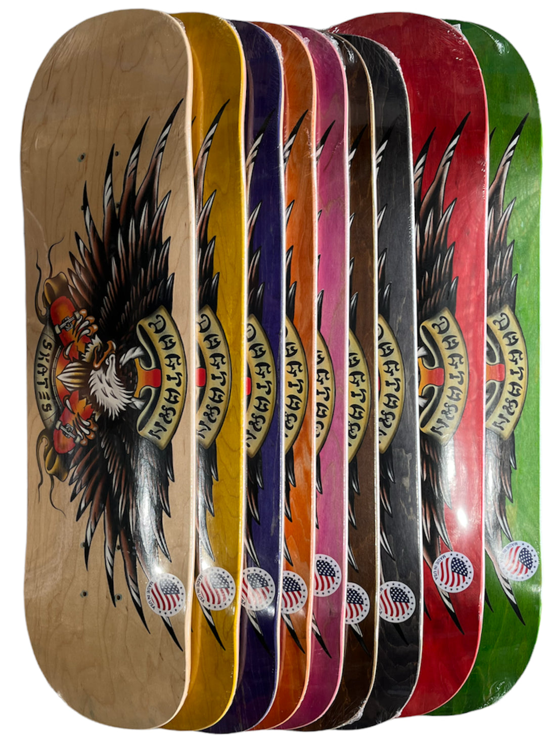 Dogtown | Proud Bird Assorted Stain (8.75")