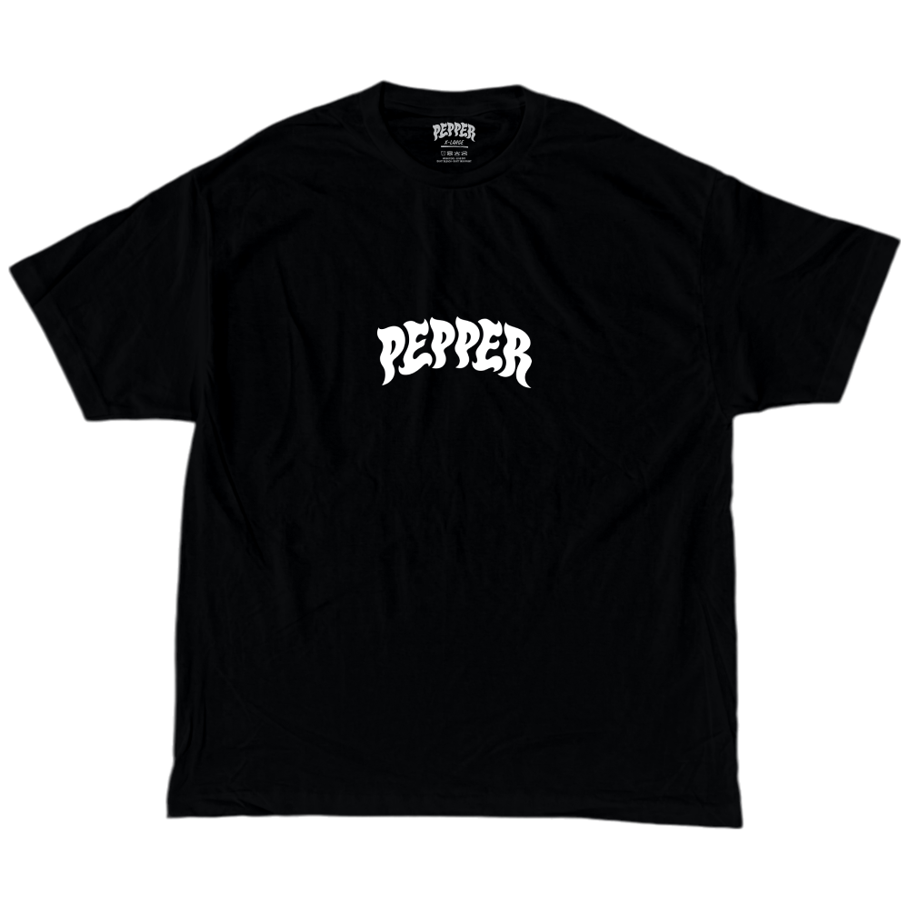Pepper | Tee | Black Logo