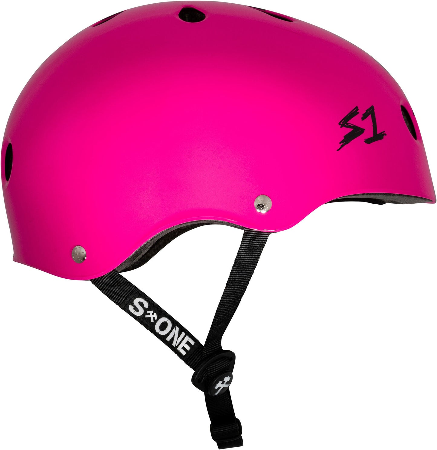 S-One | Helmet Lifer | Pink Gloss Checkers