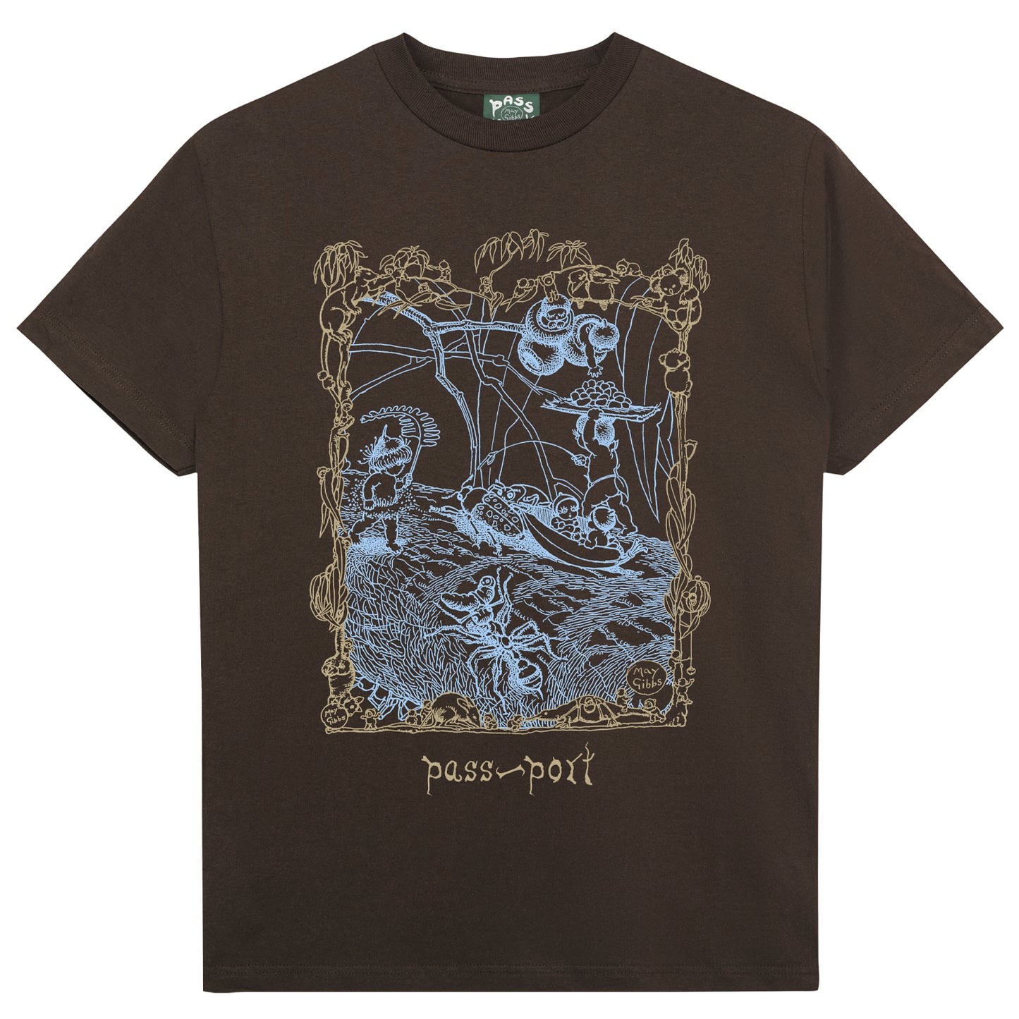 Pass~Port | Tee | May Gibbs - Scribblegum