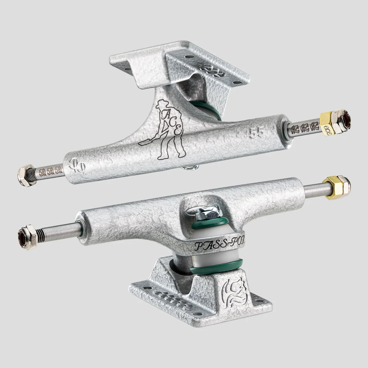 Pass~Port x Ace Trucks | MFG AF1 Hollow Trucks  | Hammertone