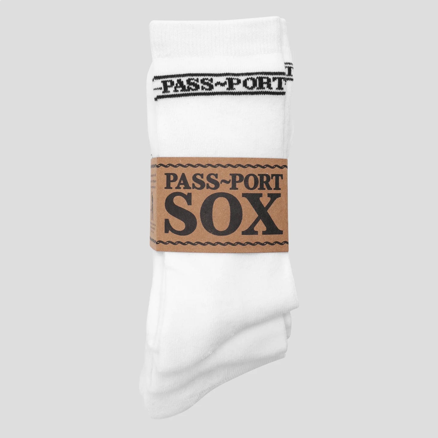 Pass ~ Port | Socks | Hi Sox 3 Pack | White