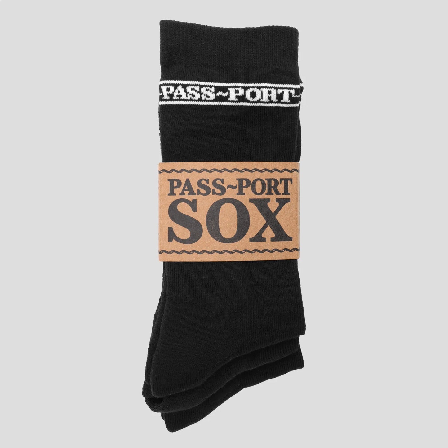 Pass ~ Port | Socks | Hi Sox 3 Pack | Black
