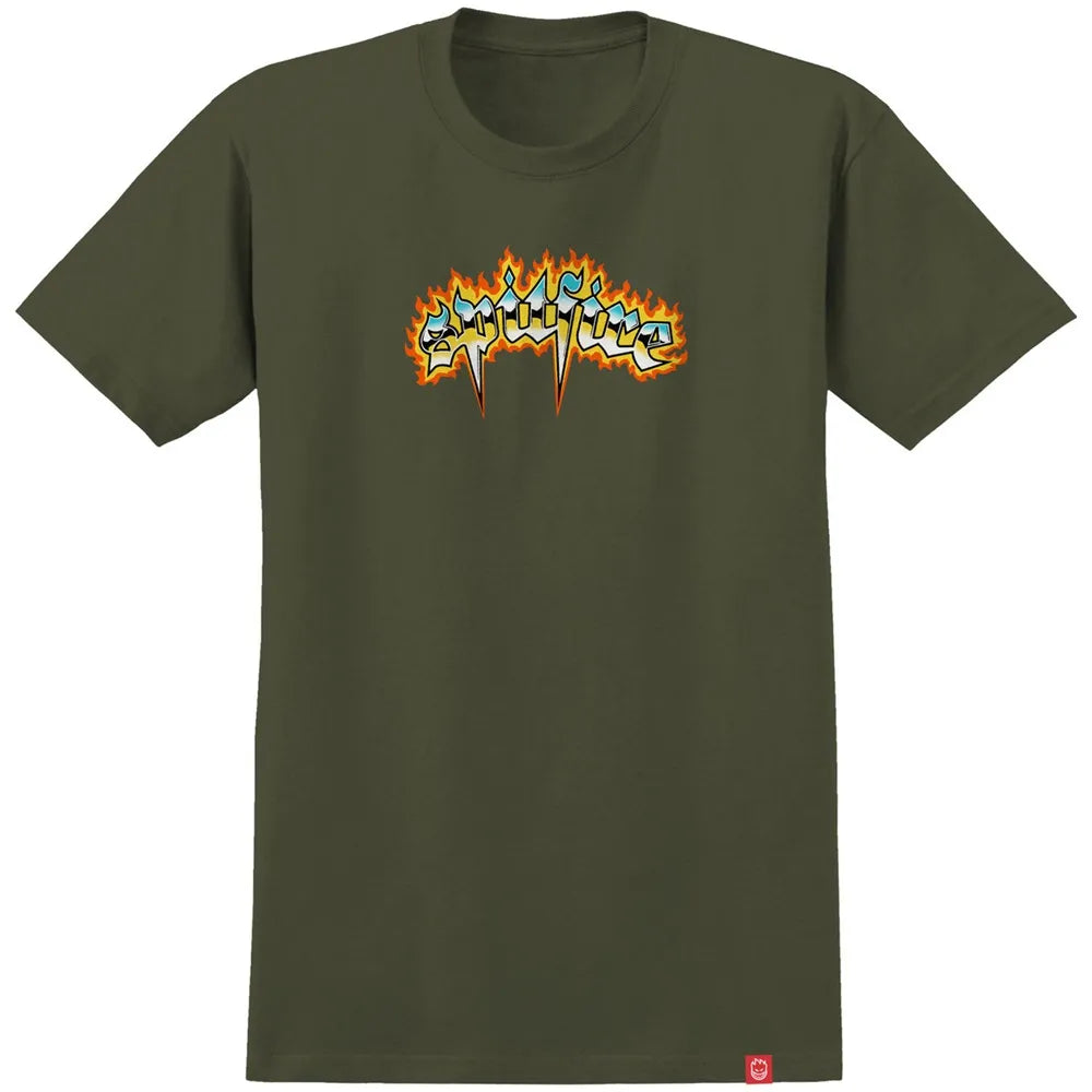 Spitfire | Tee | Chrome Venom Military Green