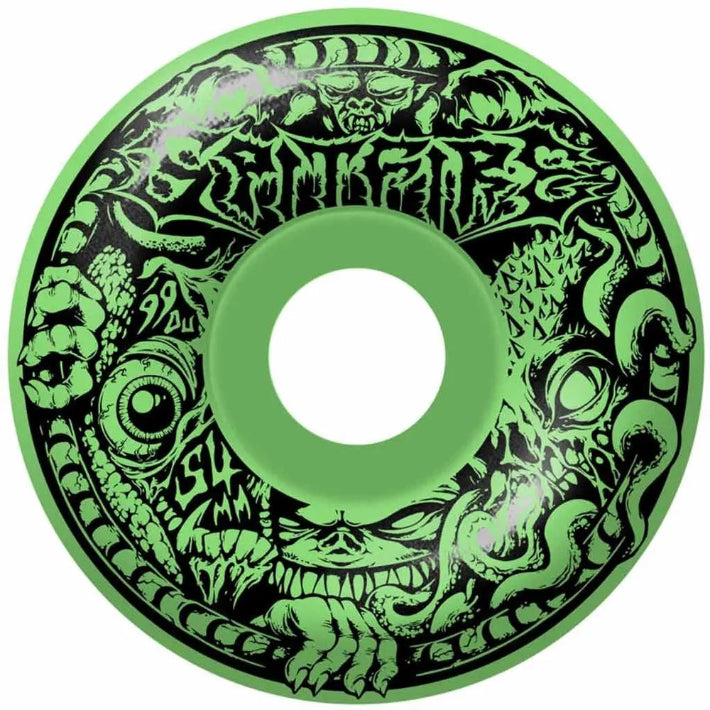 Spitfire | Wheels | Formula Four Radial Full | Demongate Glow (54mm) 99D
