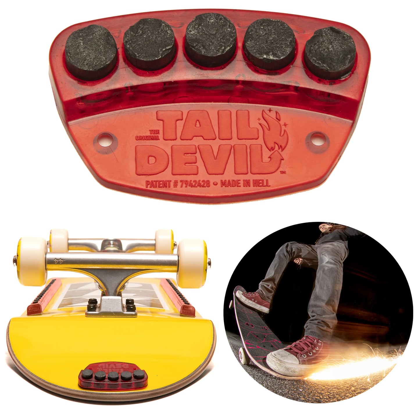 Tail Devil | Accessories | Tail Devil Spark Plate (Black)