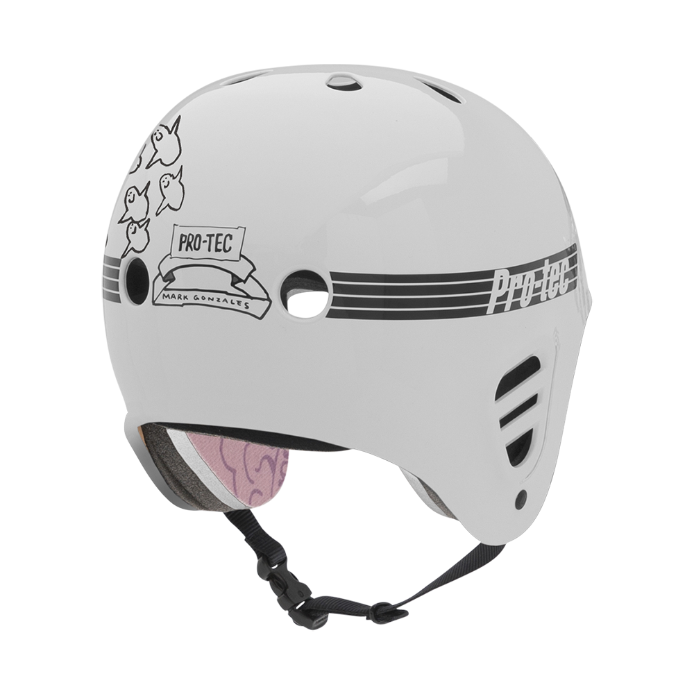 Pro-tec | Helmets | Mark Gonzales Full Cut White Helmet