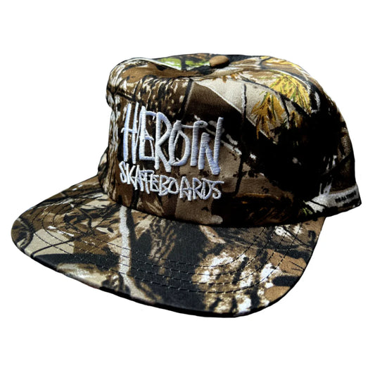 Heroin |  Headwear | Script Camo Snapback