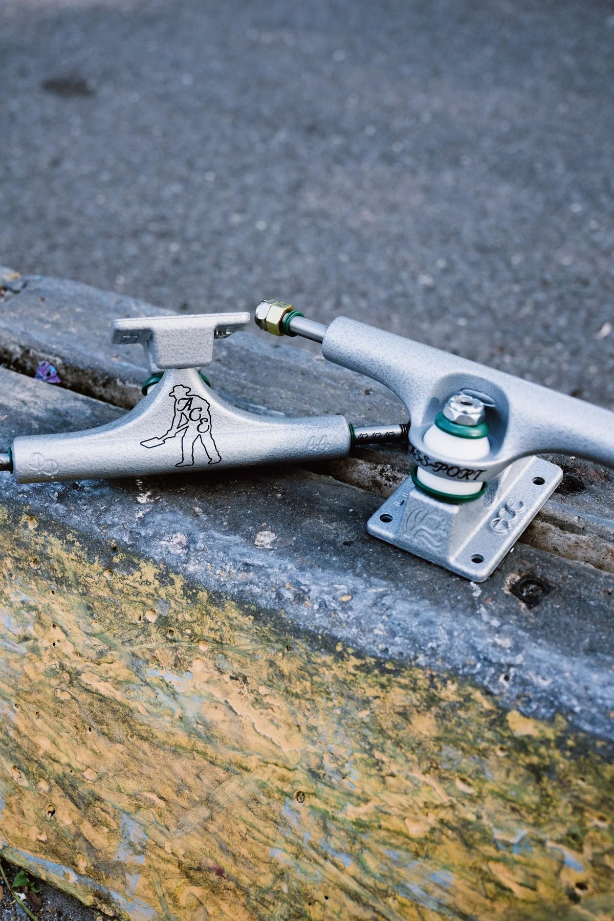 Pass~Port x Ace Trucks | MFG AF1 Hollow Trucks  | Hammertone