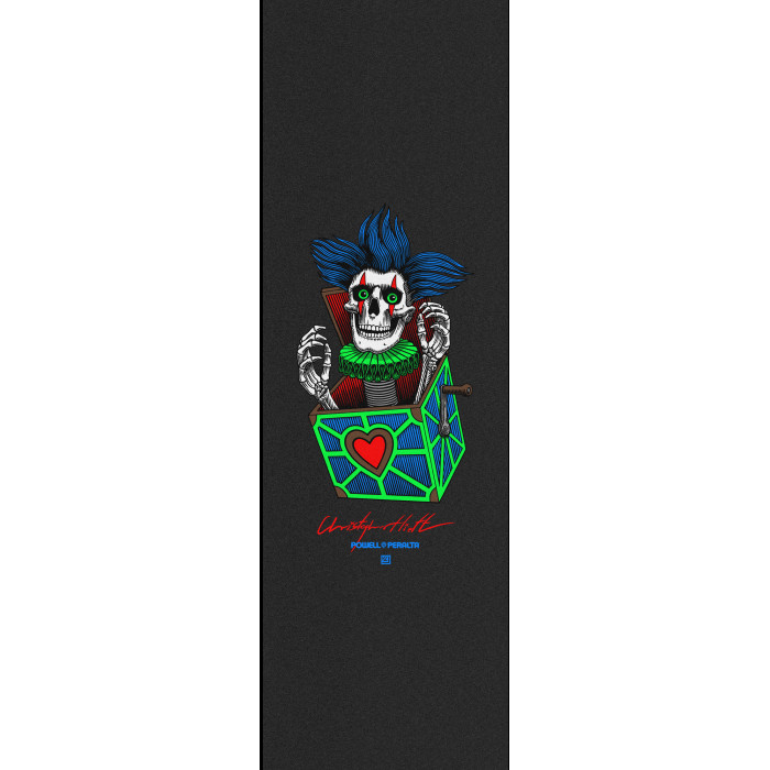 Powell Peralta | Griptape | Chris Hiett Skull (9" x 33")