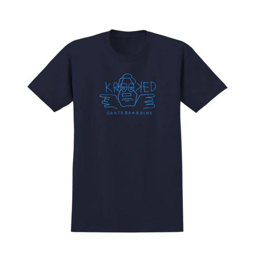 Krooked | Tee | Arketype Raw Navy