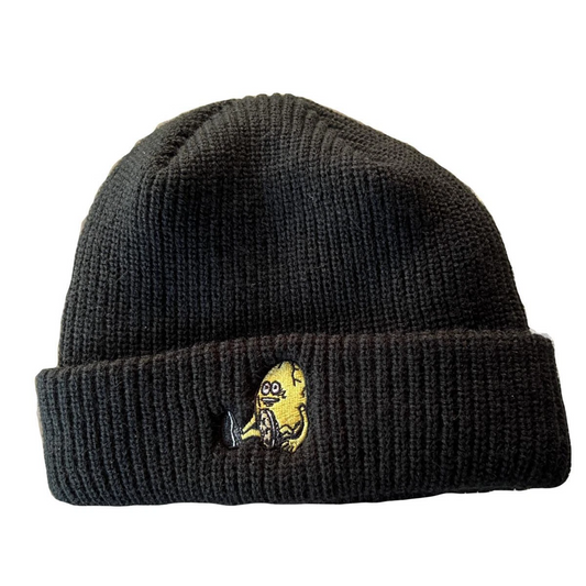 Heroin | Headwear | Black Egg Beanie