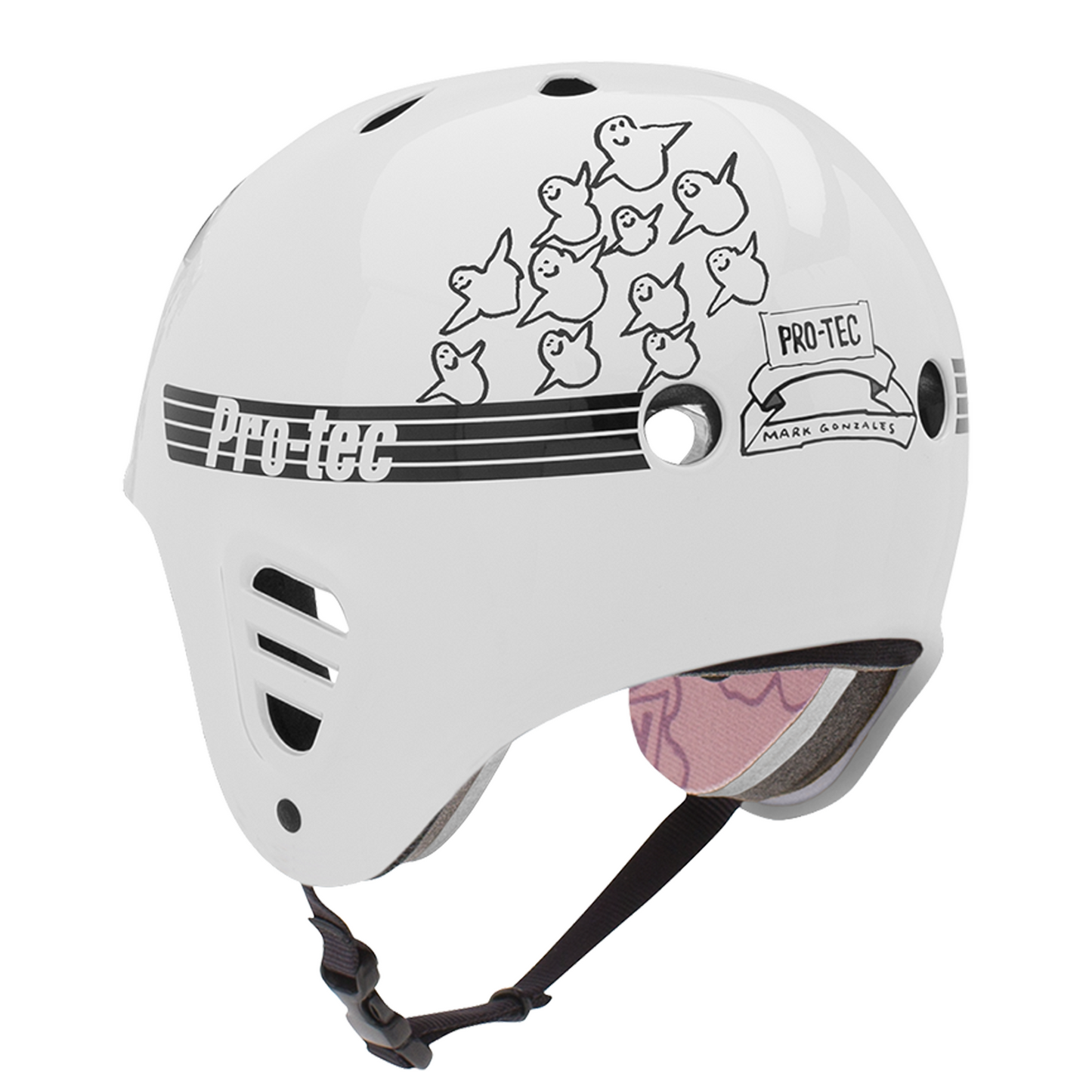 Pro-tec | Helmets | Mark Gonzales Full Cut White Helmet