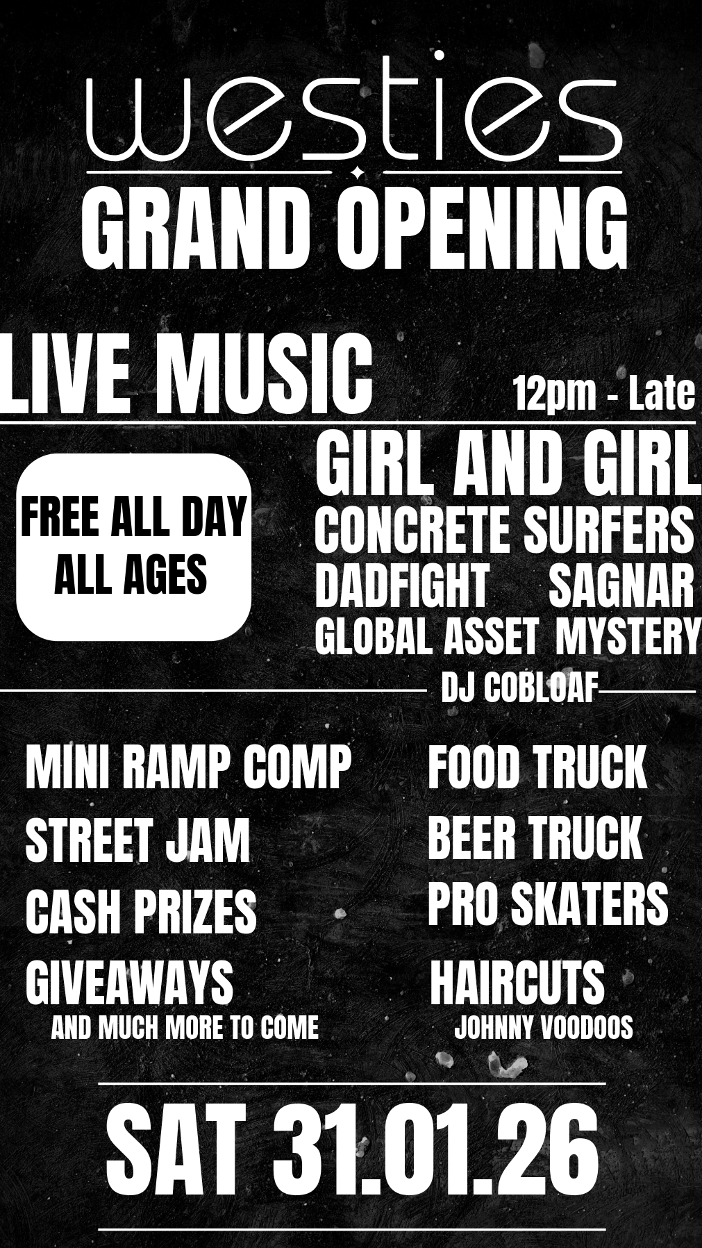 Westies Grand Opening