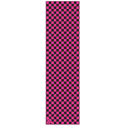 Fruity | Griptape | Black/Pink Checkers (9" x 33")
