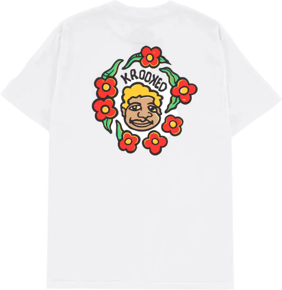 Krooked | Tee | Mark Gonz White