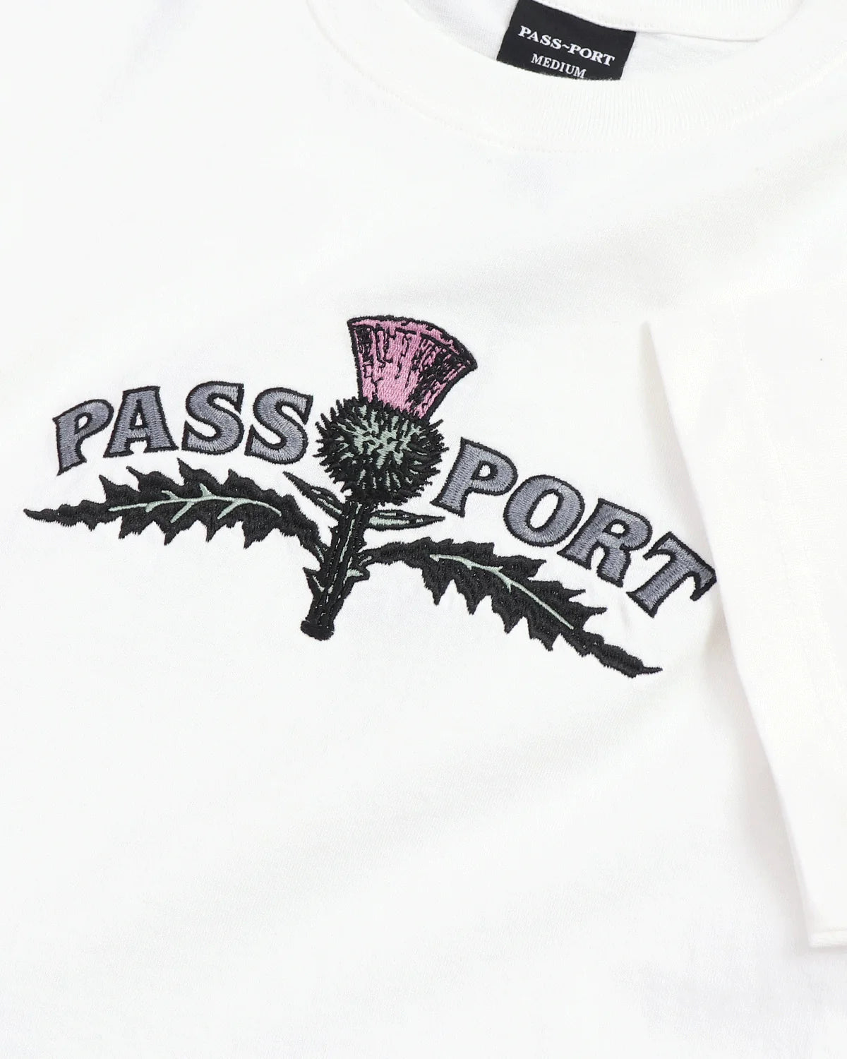 Pass~Port | Tee | Thistle Embroidery