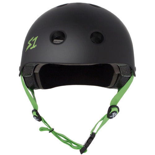 S-One | Helmet Lifer | Green Straps