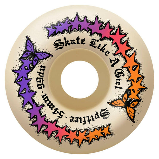 Spitfire | Wheels | Formula Four Conical Full | Skate Like A Girl 99D 54mm
