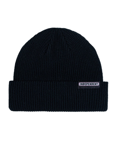 Independent | Headwear | Black Bar Beanie